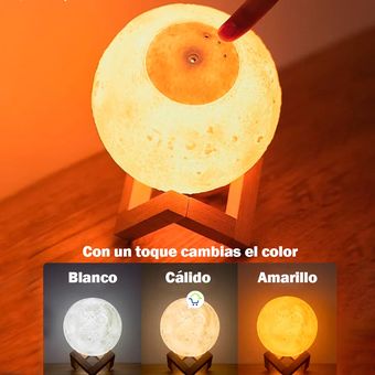 Humidificador y Lámpara Lunar Esencia