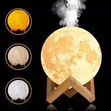 Humidificador y Lámpara Lunar Esencia