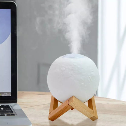 Humidificador y Lámpara Lunar Esencia