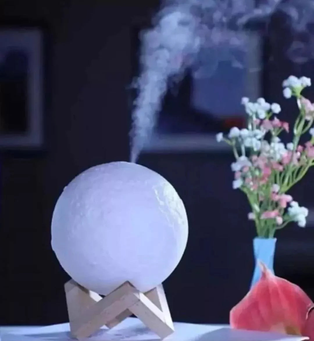 Humidificador y Lámpara Lunar Esencia